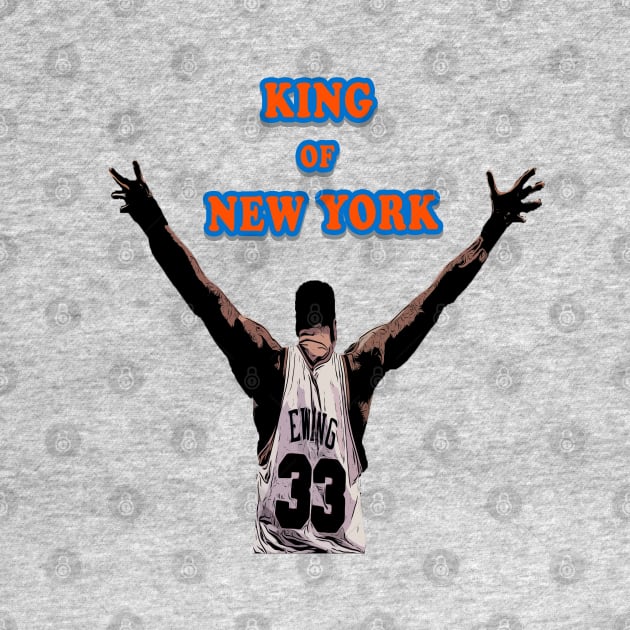 Patrick Ewing King of New York by IronLung Designs